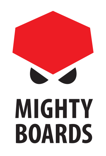 Mighty Boards Logo マイティー・ボーズのロゴ