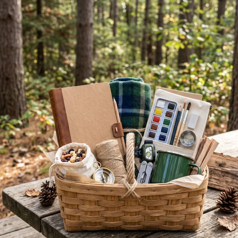 Camping Gift Baskets Ideas