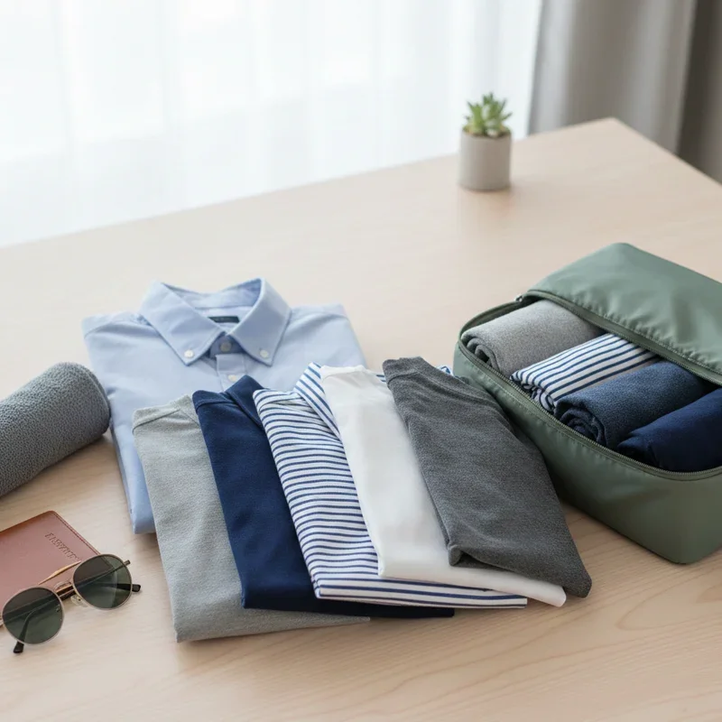 How to Fold Shirts for Travel
