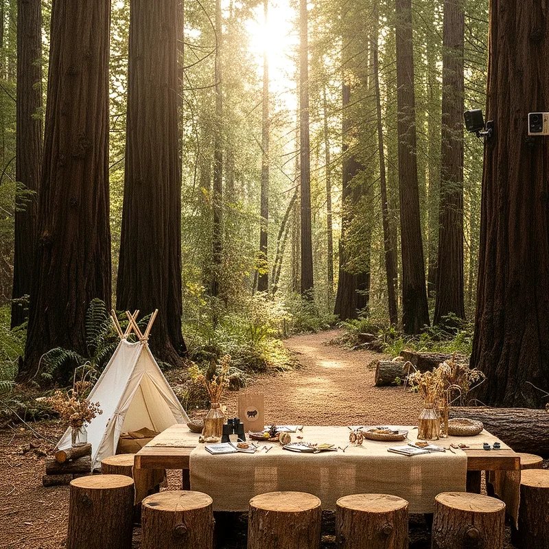 Camping Birthday Party Ideas for Adults