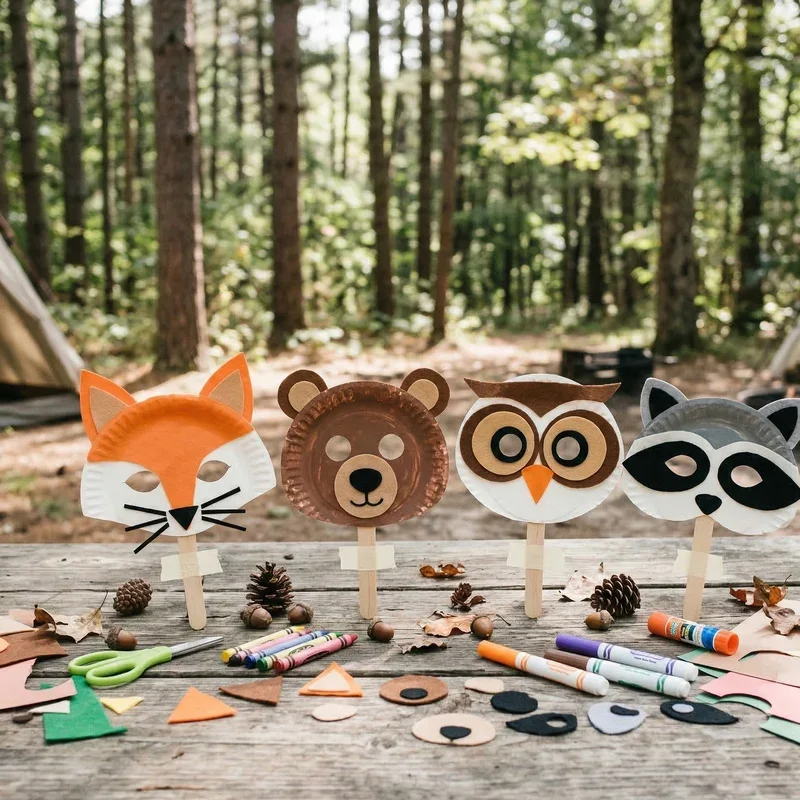 Camping Craft Ideas for Preschoolers