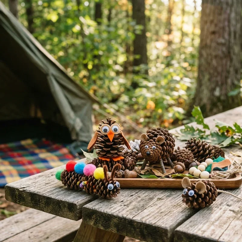 Camping Craft Ideas for Preschoolers