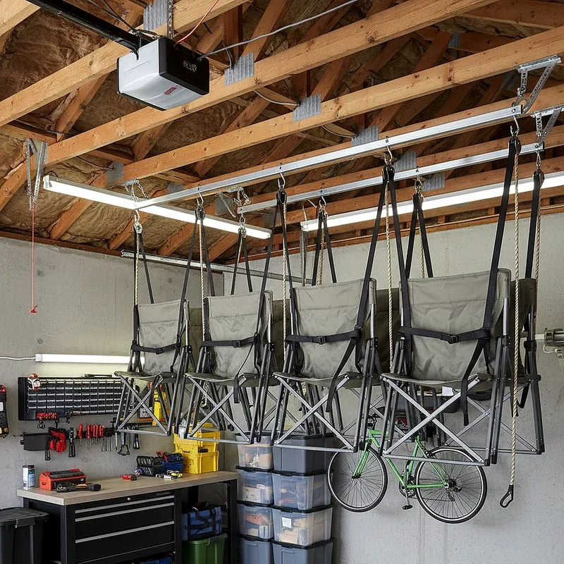 Camping Chair Storage Ideas