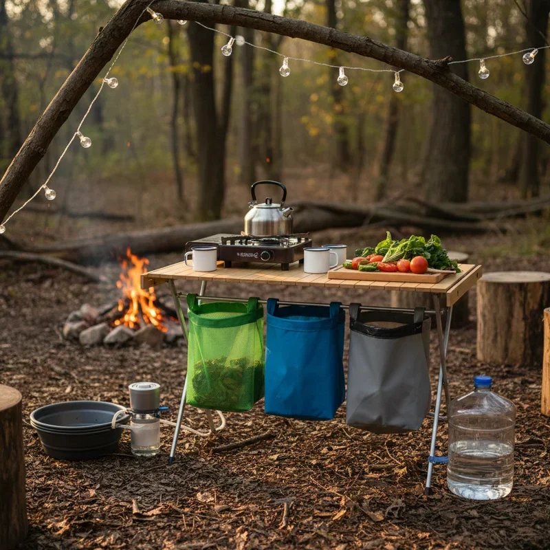 Camping Kitchen Setup Ideas