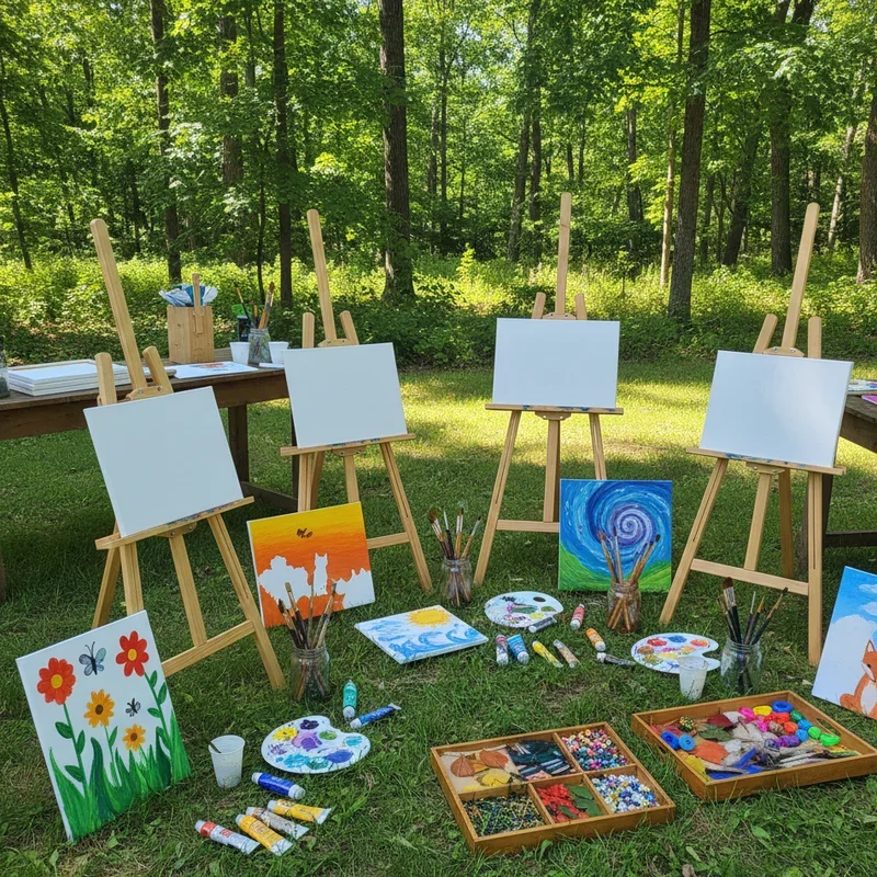 Summer Camp Arts and Crafts Ideas