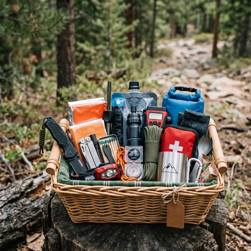 Camping Gift Baskets Ideas