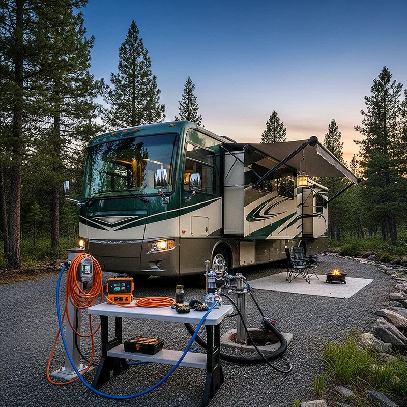 RV Camping Set Up Ideas