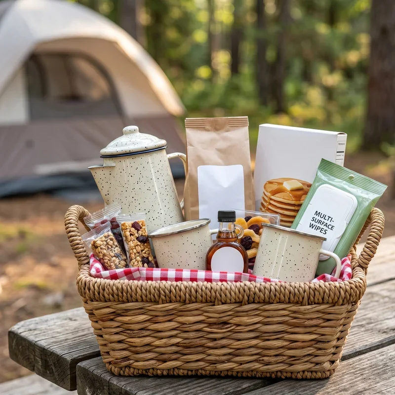 Camping Gift Baskets Ideas