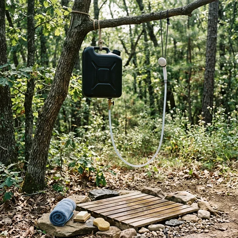15 Homemade Camping Shower Ideas to Upgrade Your Campsite