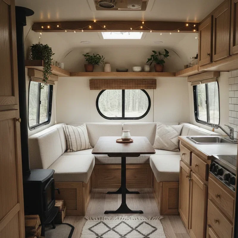 15 Travel Trailer Interior Ideas for a Cozy Modern Look
