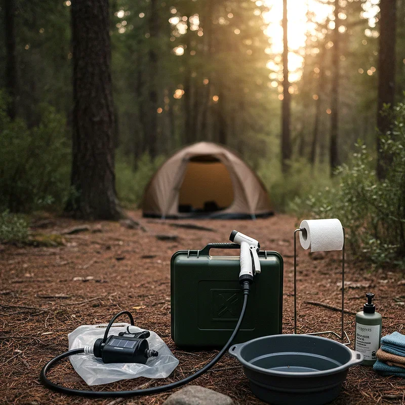 Camping Bathroom Ideas