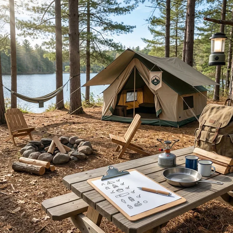 Camp Setup Ideas
