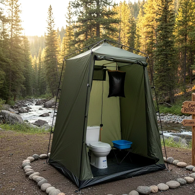 Camping Bathroom Ideas