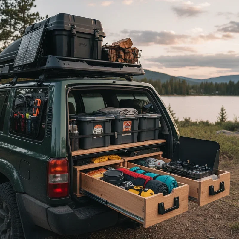 Camping Storage Ideas
