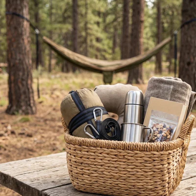 Camping Gift Baskets Ideas