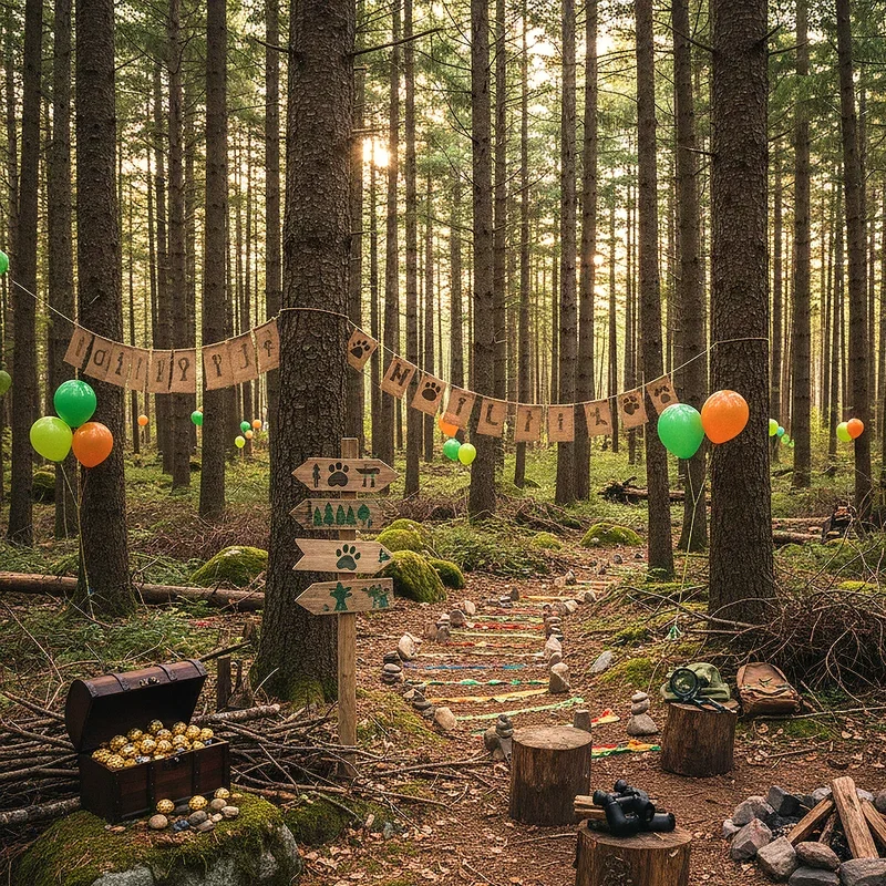 Camping Birthday Party Ideas for Adults
