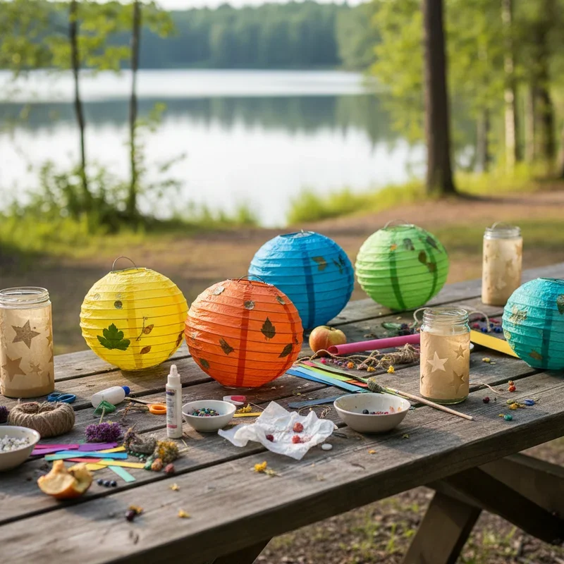 Summer Camp Arts and Crafts Ideas