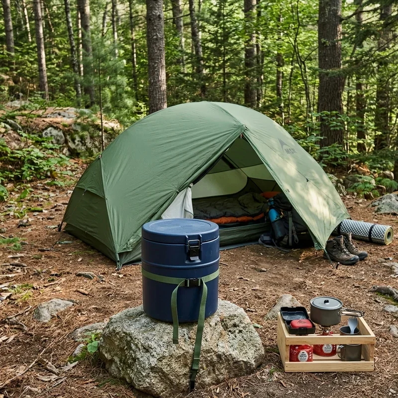 Tent Camping Storage Ideas