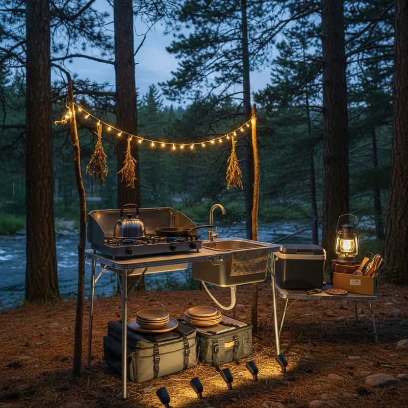 Camping Kitchen Setup Ideas
