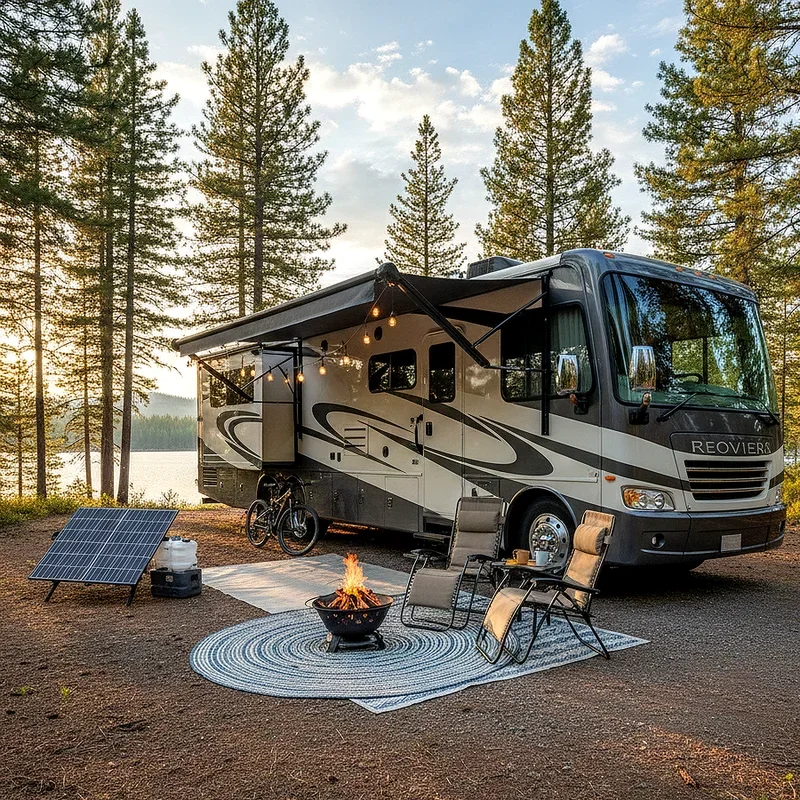 15 RV Camping Set Up Ideas for a Comfortable Trip