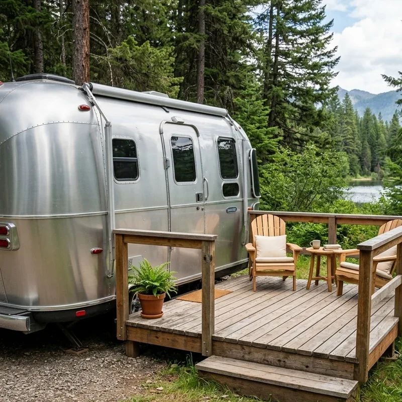 15 Travel Trailer Deck Ideas for Stylish Outdoor Living