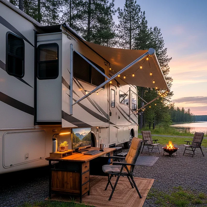 RV Camping Set Up Ideas