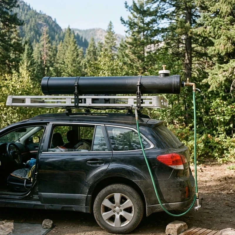 Homemade Camping Shower Ideas