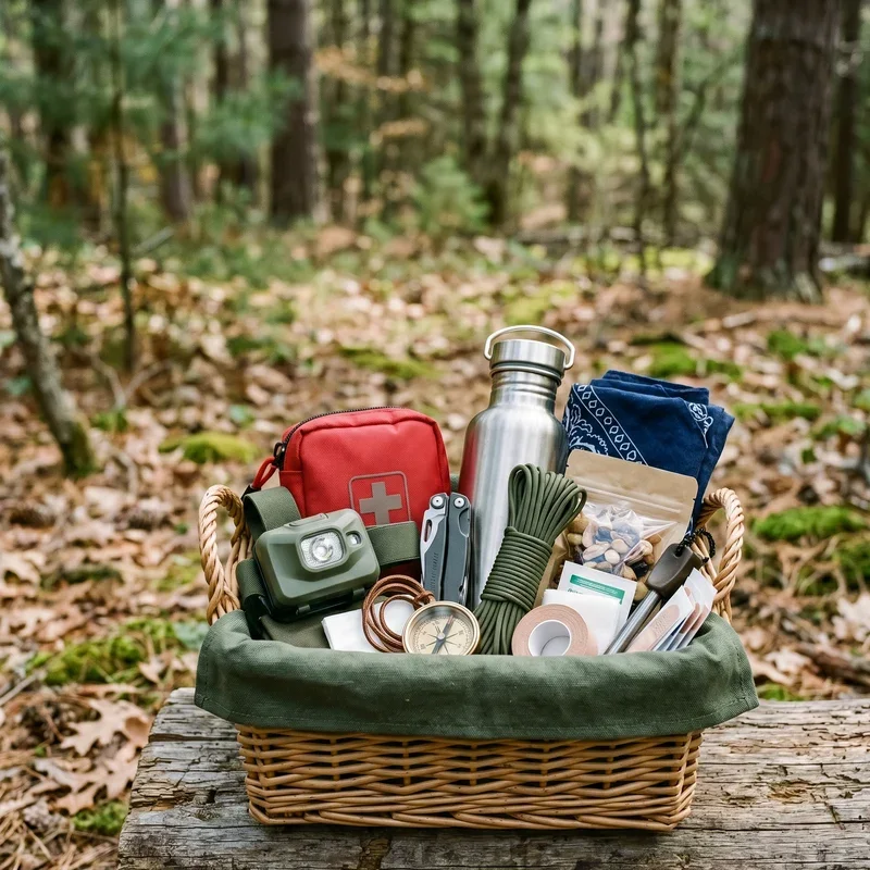 Camping Gift Baskets Ideas