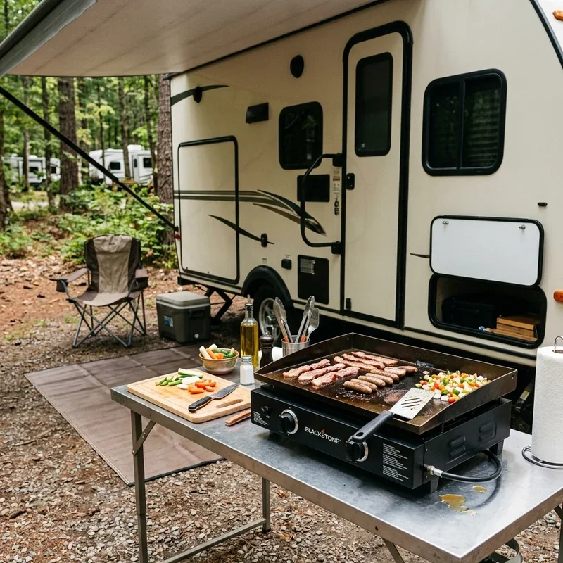 Travel Trailer Outdoor Kitchen Ideas