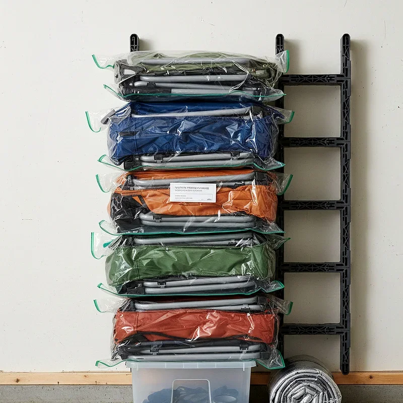 Camping Chair Storage Ideas