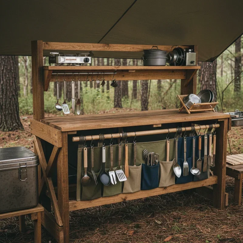DIY Camping Kitchen Ideas