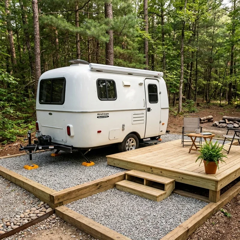 Travel Trailer Deck Ideas