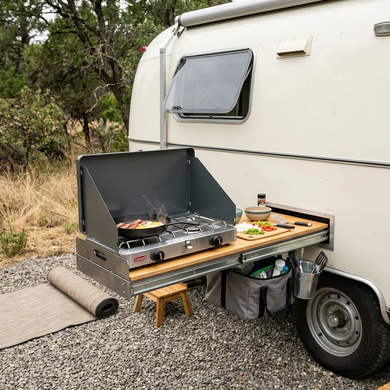 Travel Trailer Outdoor Kitchen Ideas