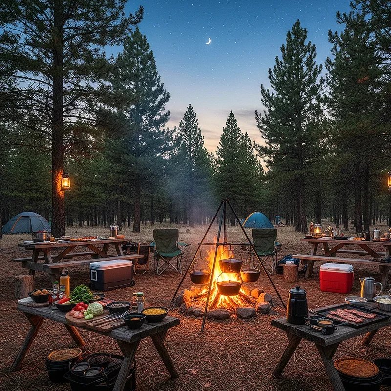 Camping Birthday Party Ideas for Adults