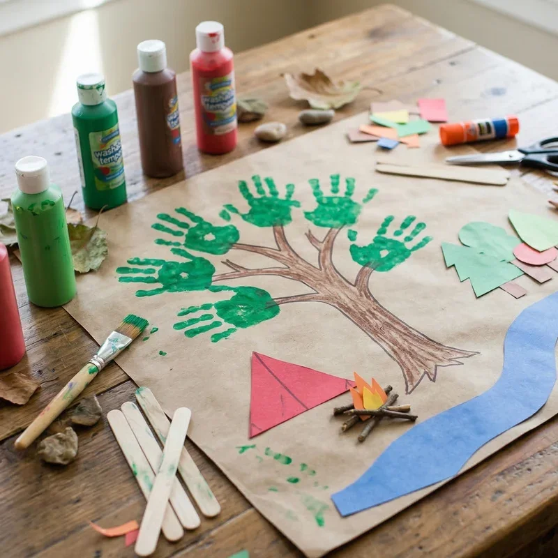 Camping Craft Ideas for Preschoolers