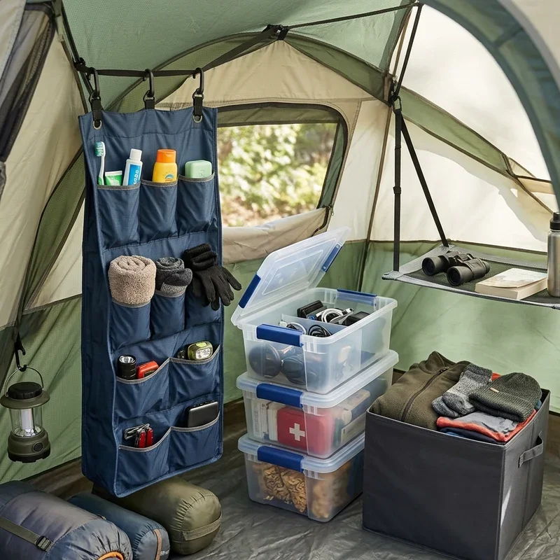 15 Tent Camping Storage Ideas for Smart Outdoor Packing