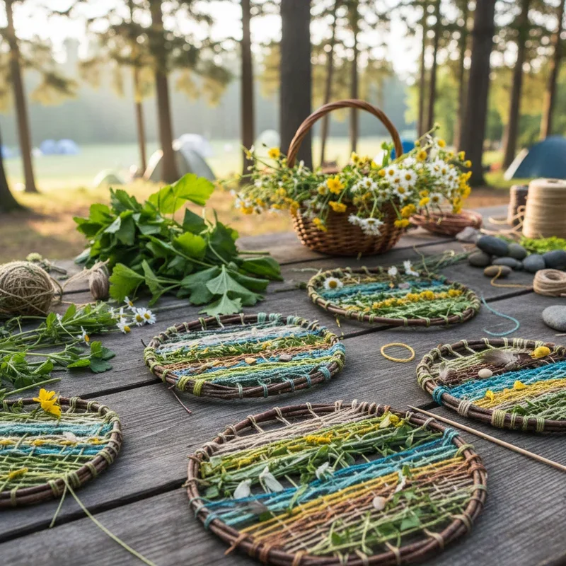 Summer Camp Arts and Crafts Ideas