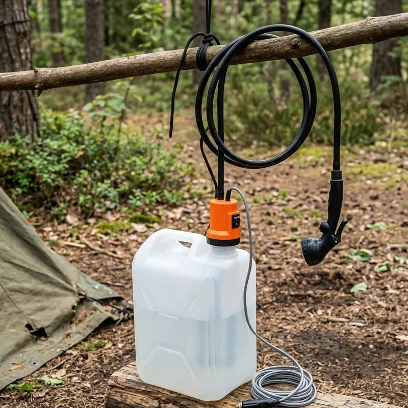 Homemade Camping Shower Ideas
