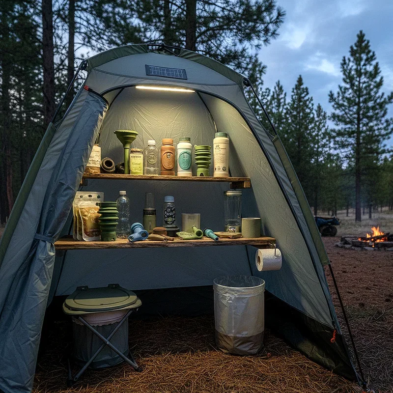 Camping Bathroom Ideas