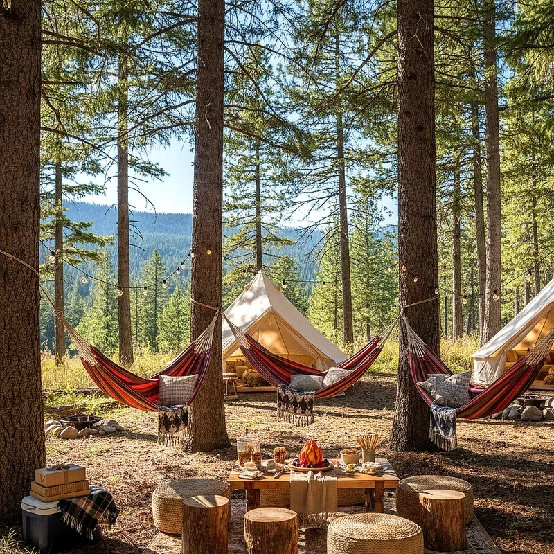 Camping Birthday Party Ideas for Adults