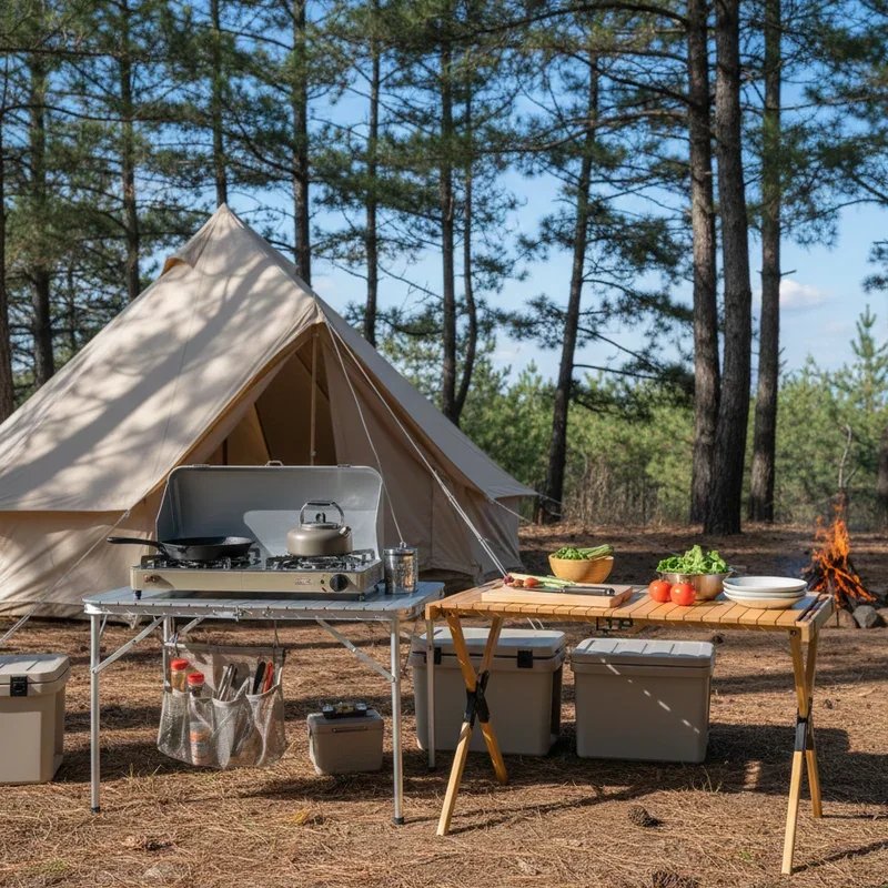 Camping Kitchen Setup Ideas