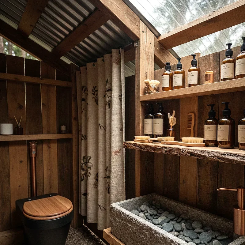 Camping Bathroom Ideas