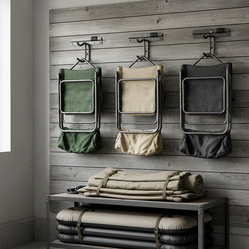 Camping Chair Storage Ideas