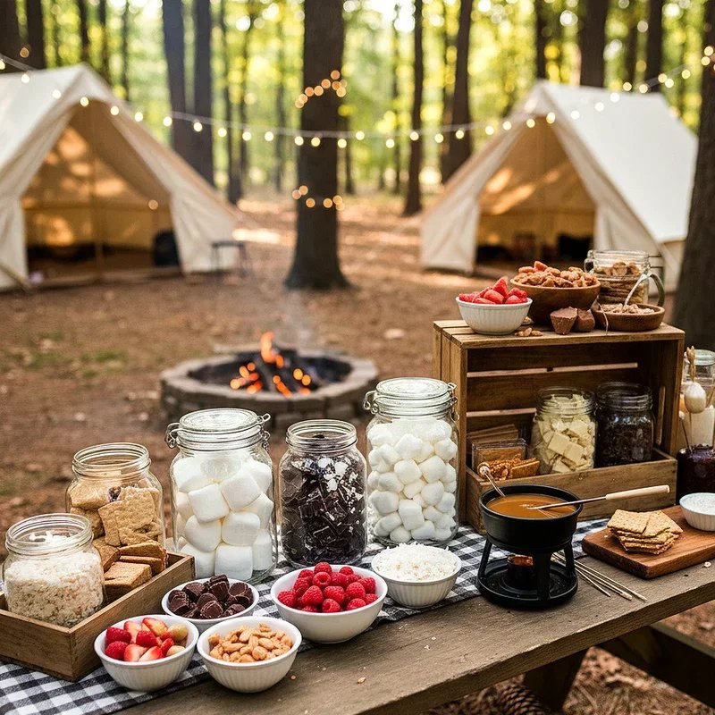 Camping Birthday Party Ideas for Adults