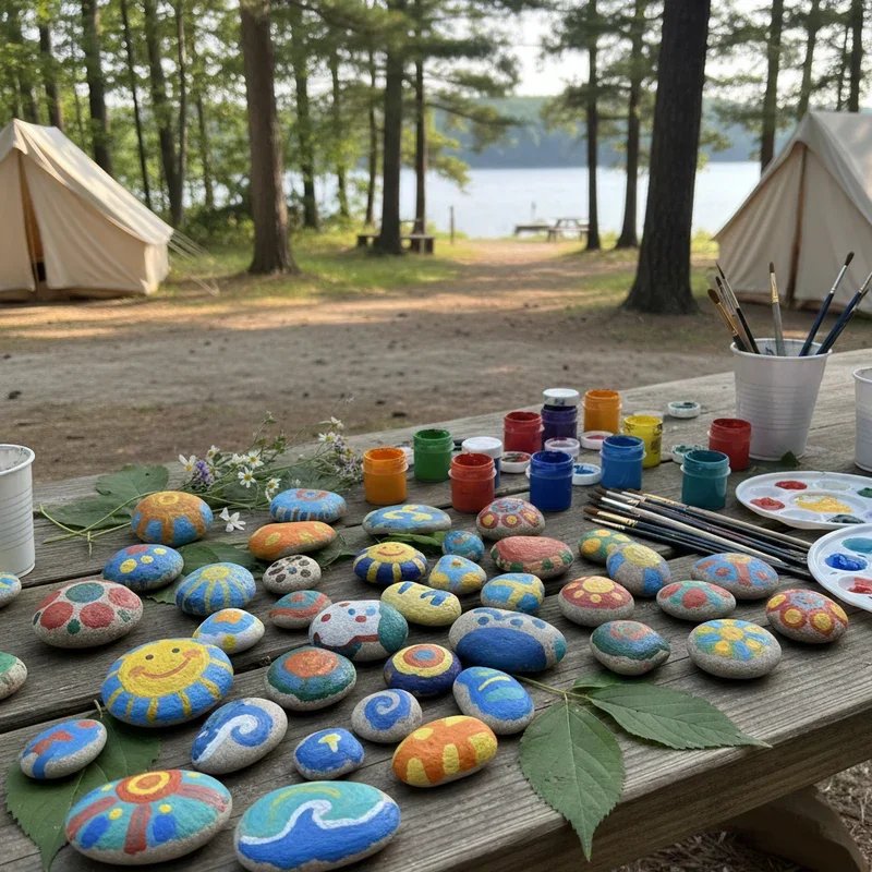 Summer Camp Arts and Crafts Ideas