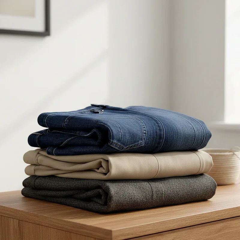 How to Fold Pants for Travel