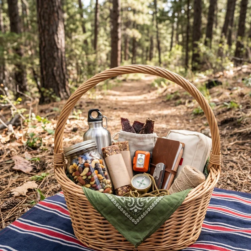 Camping Gift Baskets Ideas