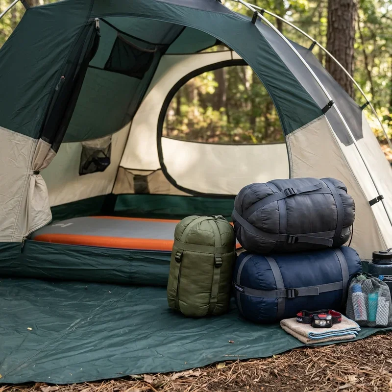 Tent Camping Storage Ideas