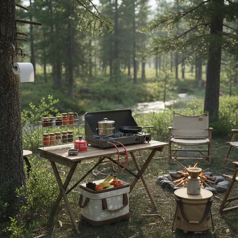 Camping Kitchen Setup Ideas