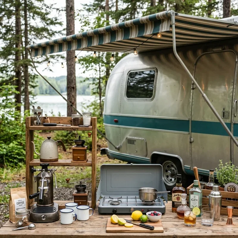 Travel Trailer Outdoor Kitchen Ideas